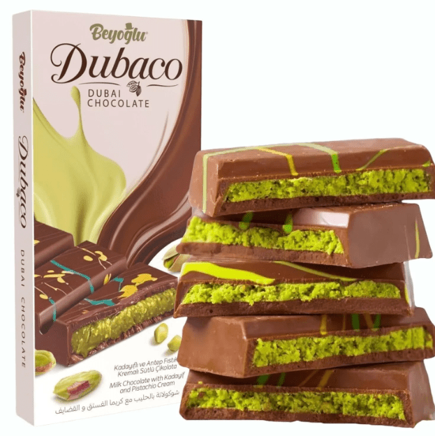 Beyoglu | Dubaco Crispy Kadayif Dubai Milk Chocolate - 200g - TryAladdin