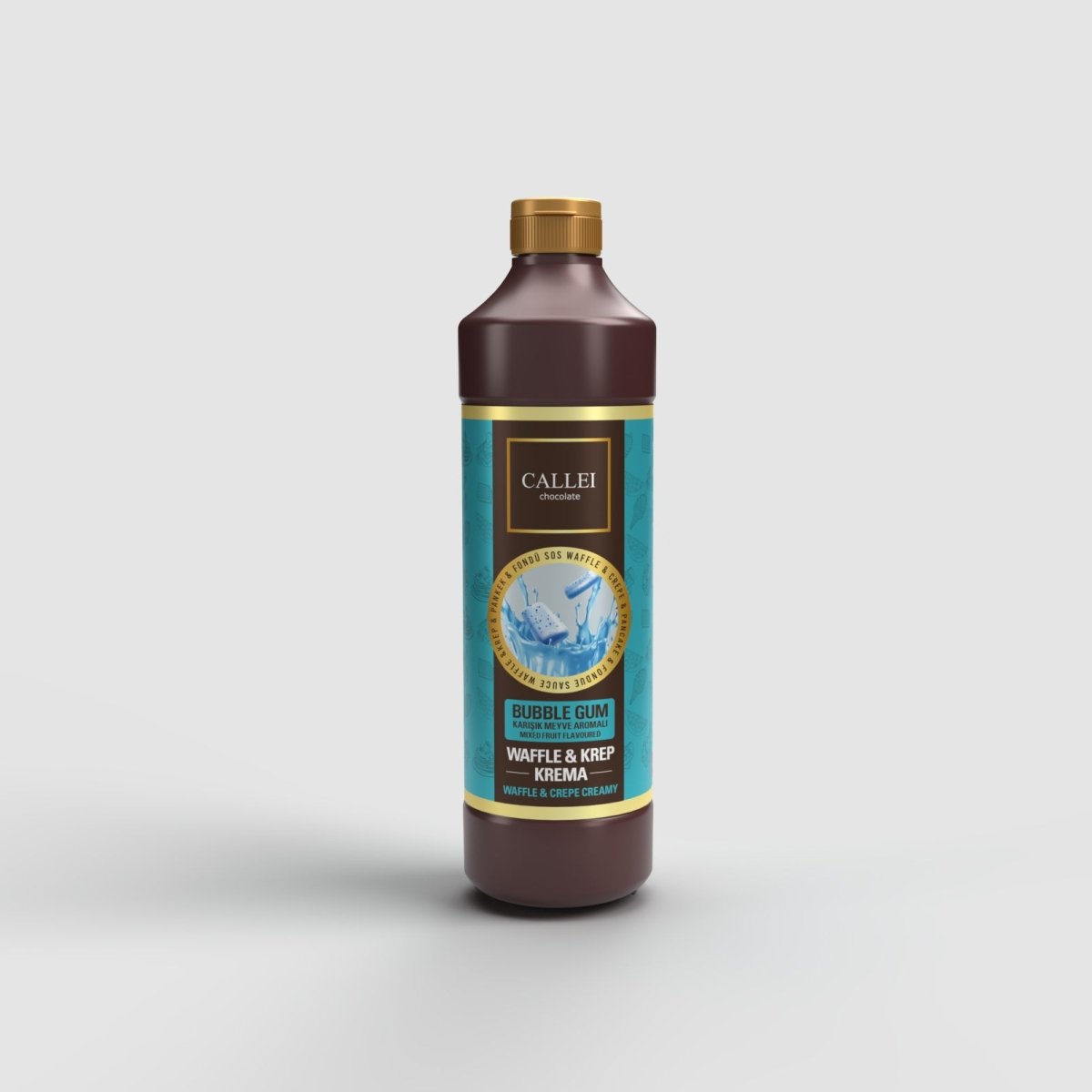 Callei Bubble Gum Cream for Waffle, Pancake & Desserts 1000gr - TryAladdin