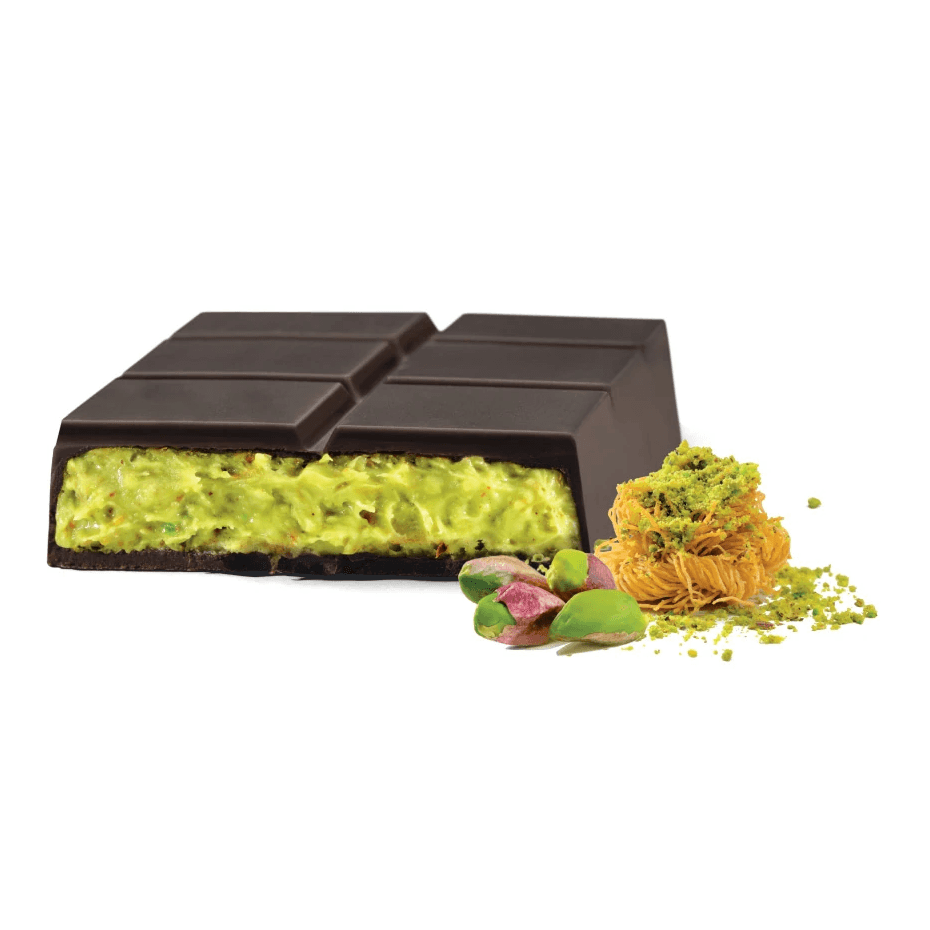 Elit Dubai Dark Chocolate with Pistachio Cream and Crispy Kataifi - 90g - TryAladdin
