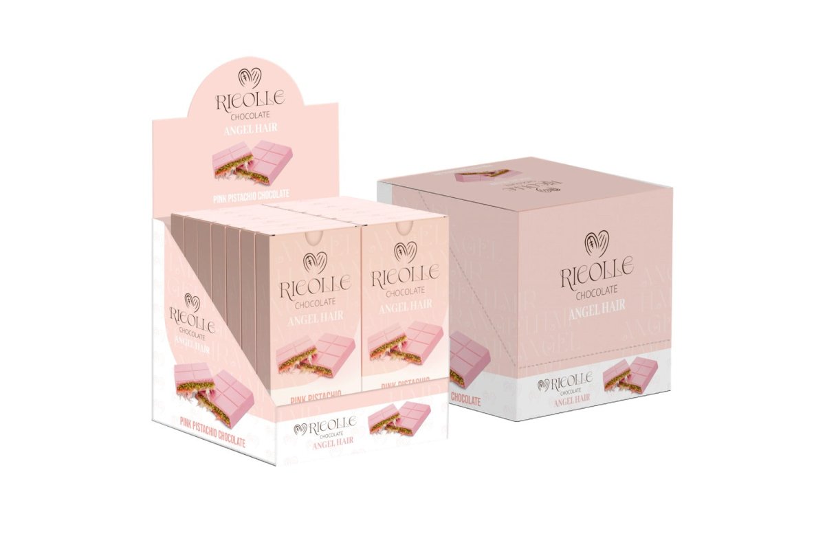 Ricolle Angel Hair Pink Pistachio Chocolate - TryAladdin