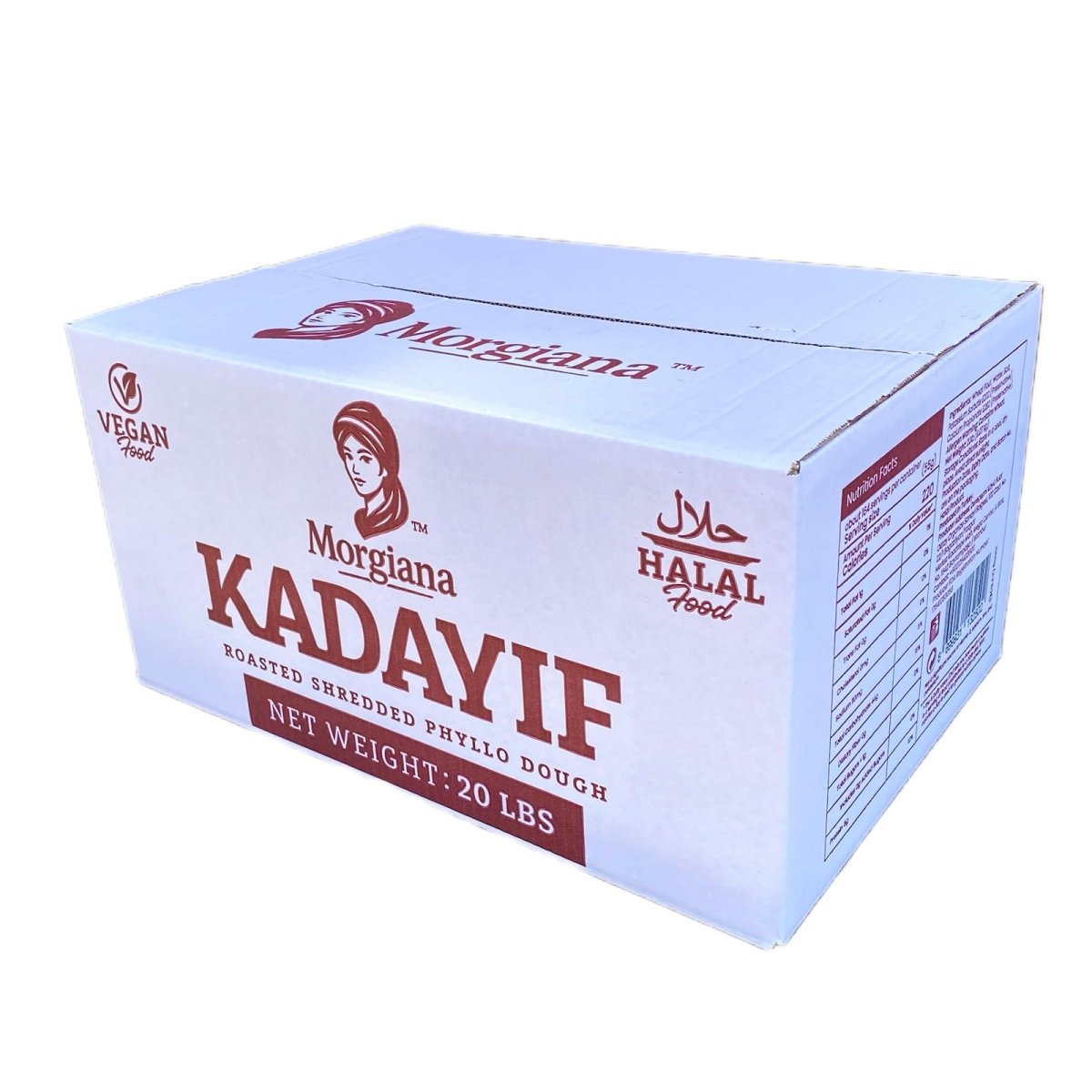 Roasted Kataifi/Kadayif - Bulk Shredded Phyllo Dough 20lb - TryAladdin