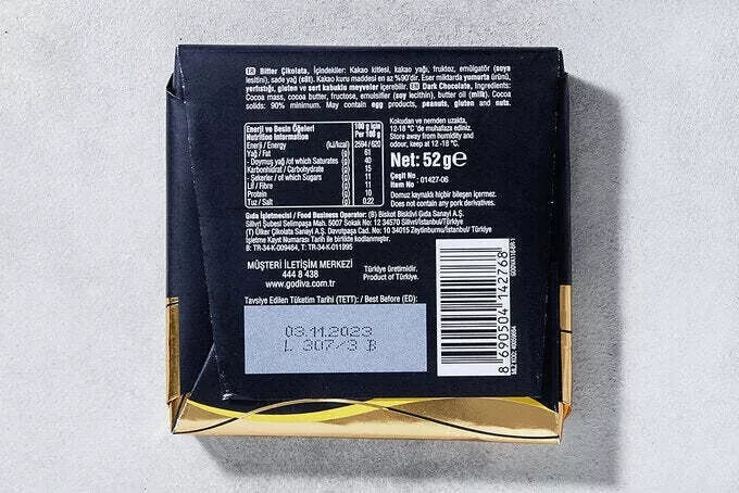 Ulker | Godiva Signature 90% Dark Square Chocolate - TryAladdin