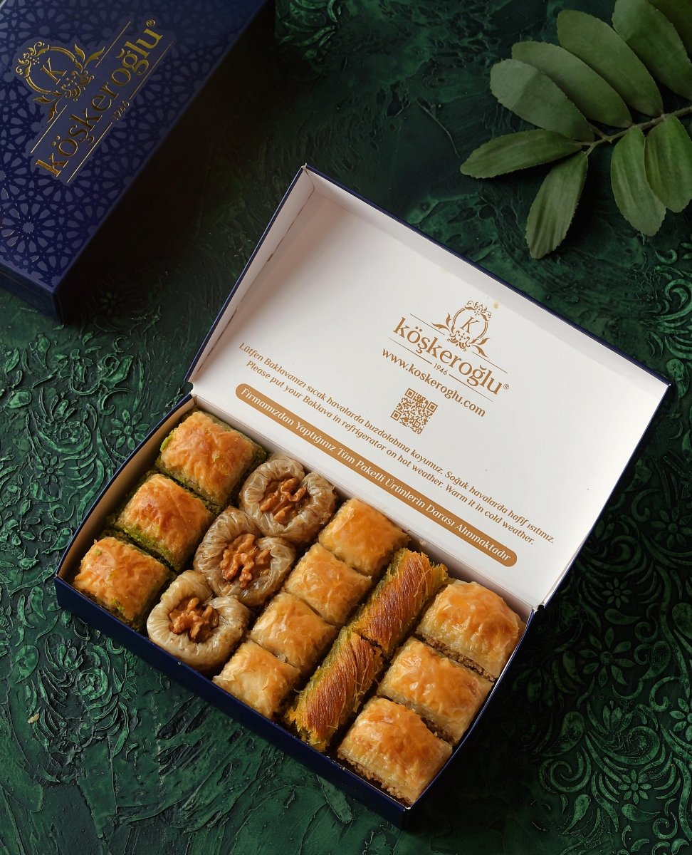 Koskeroglu | Assorted Pistachio and Walnut Baklava - TryAladdin