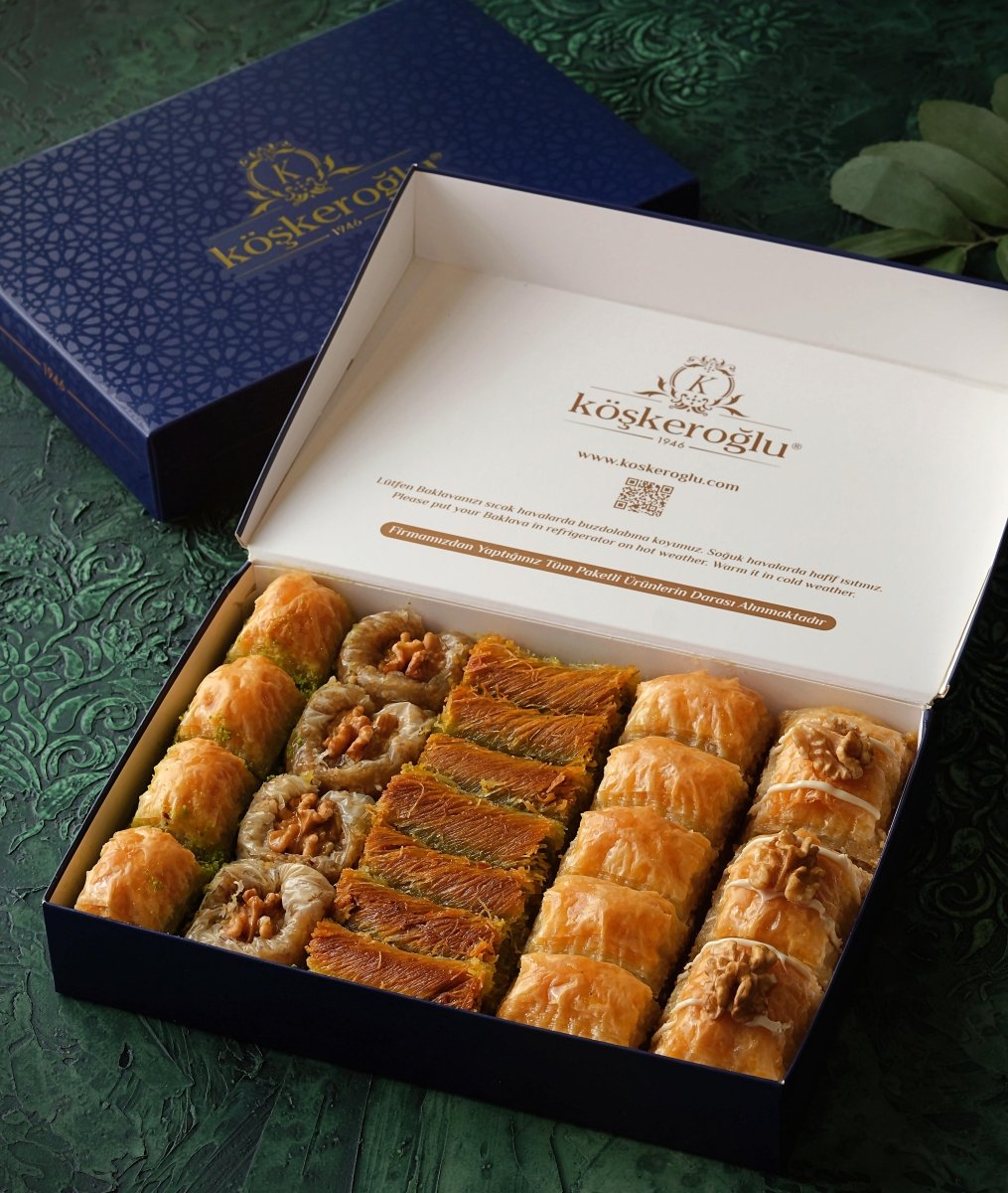 Koskeroglu | Assorted Pistachio and Walnut Baklava - TryAladdin