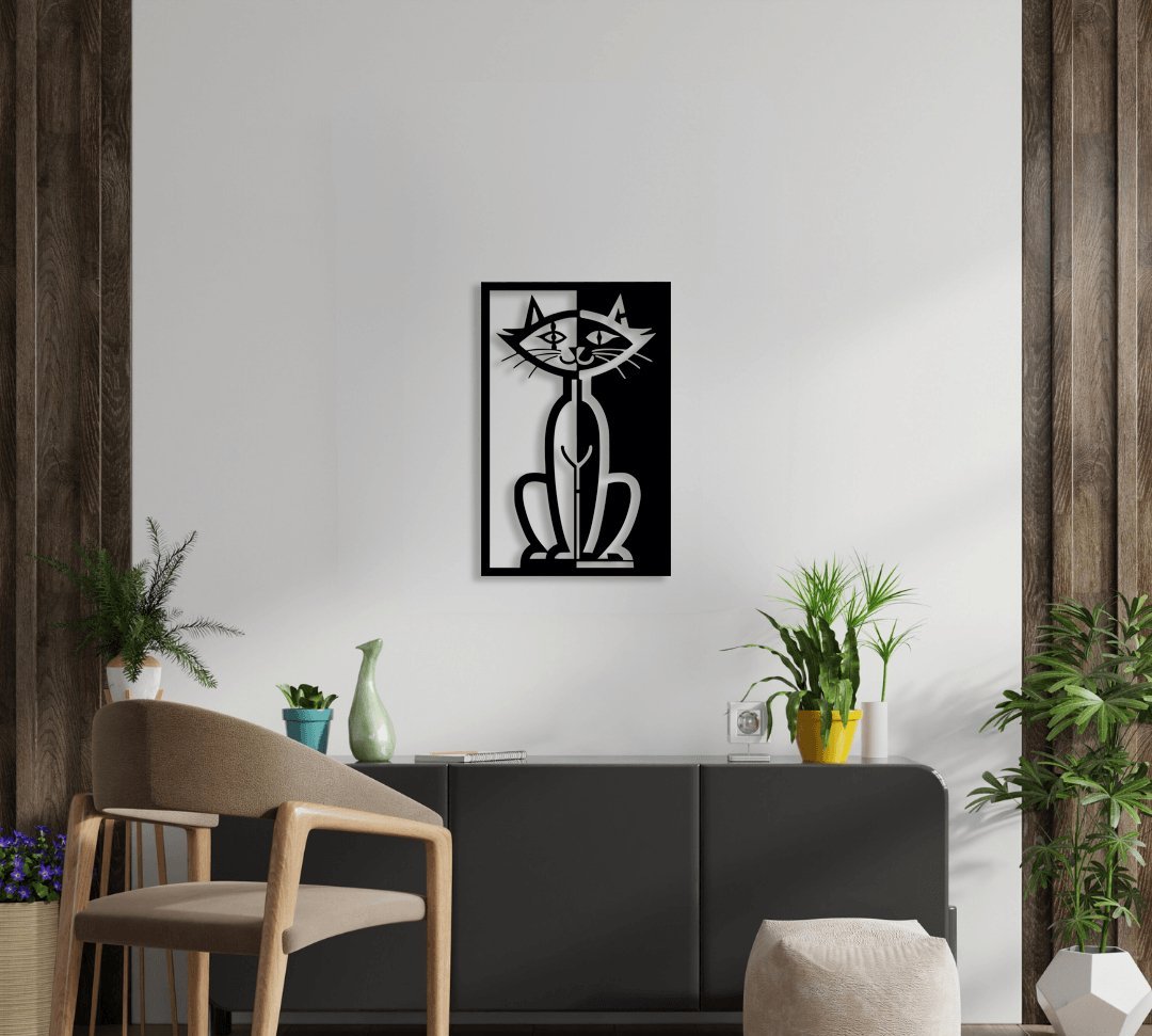 NR Dizayn | Cat Decorative Wall Art - TryAladdin