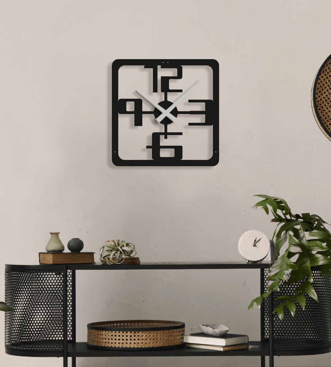 NR Dizayn | Decorative Metal Wall Clock - TryAladdin