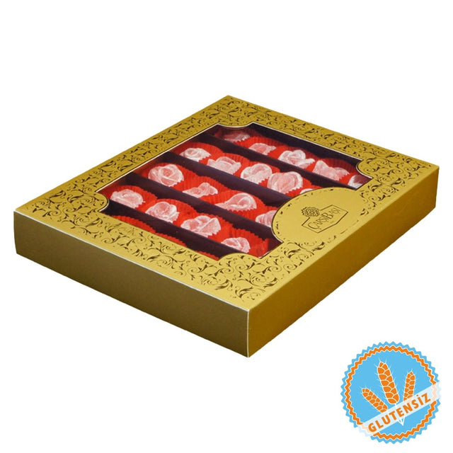 Carsibasi Premium Artisan Gluten - Free Rose Turkish Delight - 600g Gift Box - TryAladdin