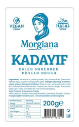 Dried Kataifi/Kadayif - Bulk Shredded Phyllo Dough 16lb - TryAladdin