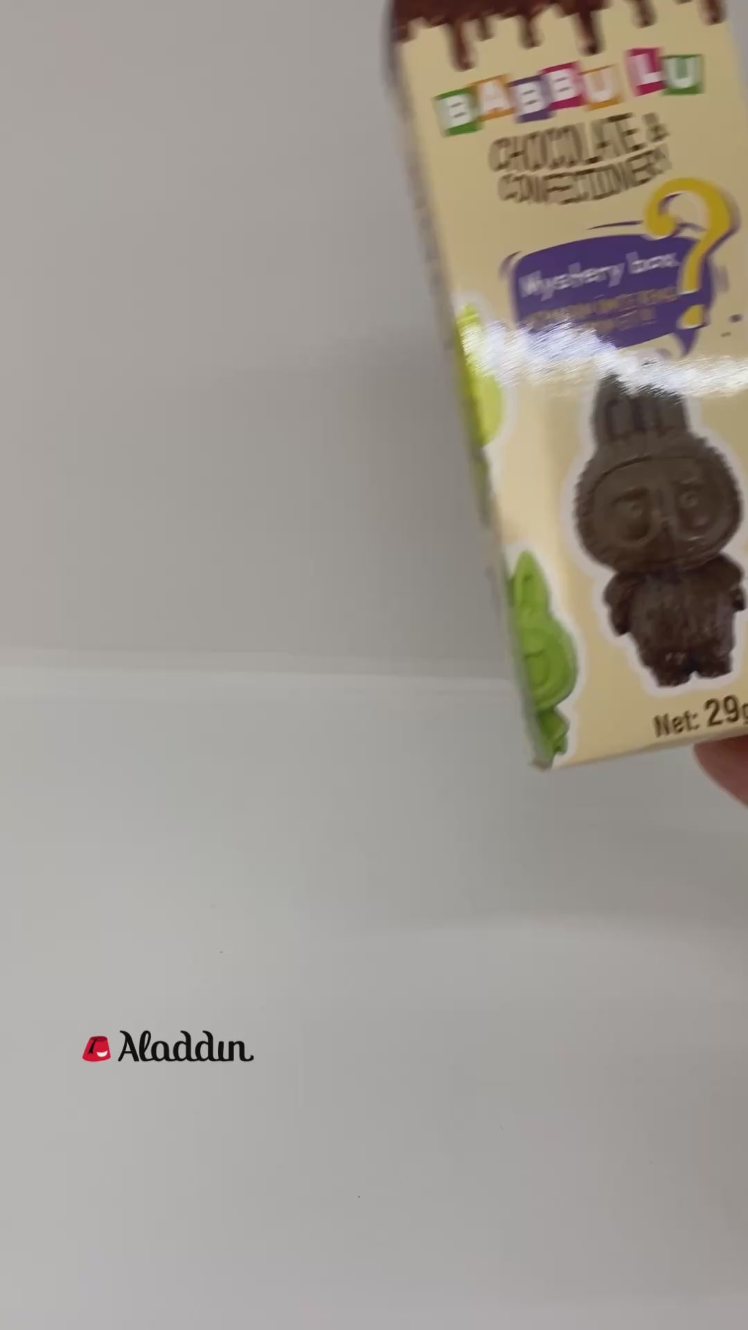 Babbulu Farbserie – Mystery White & Milchkonfekt Schokolade 29g