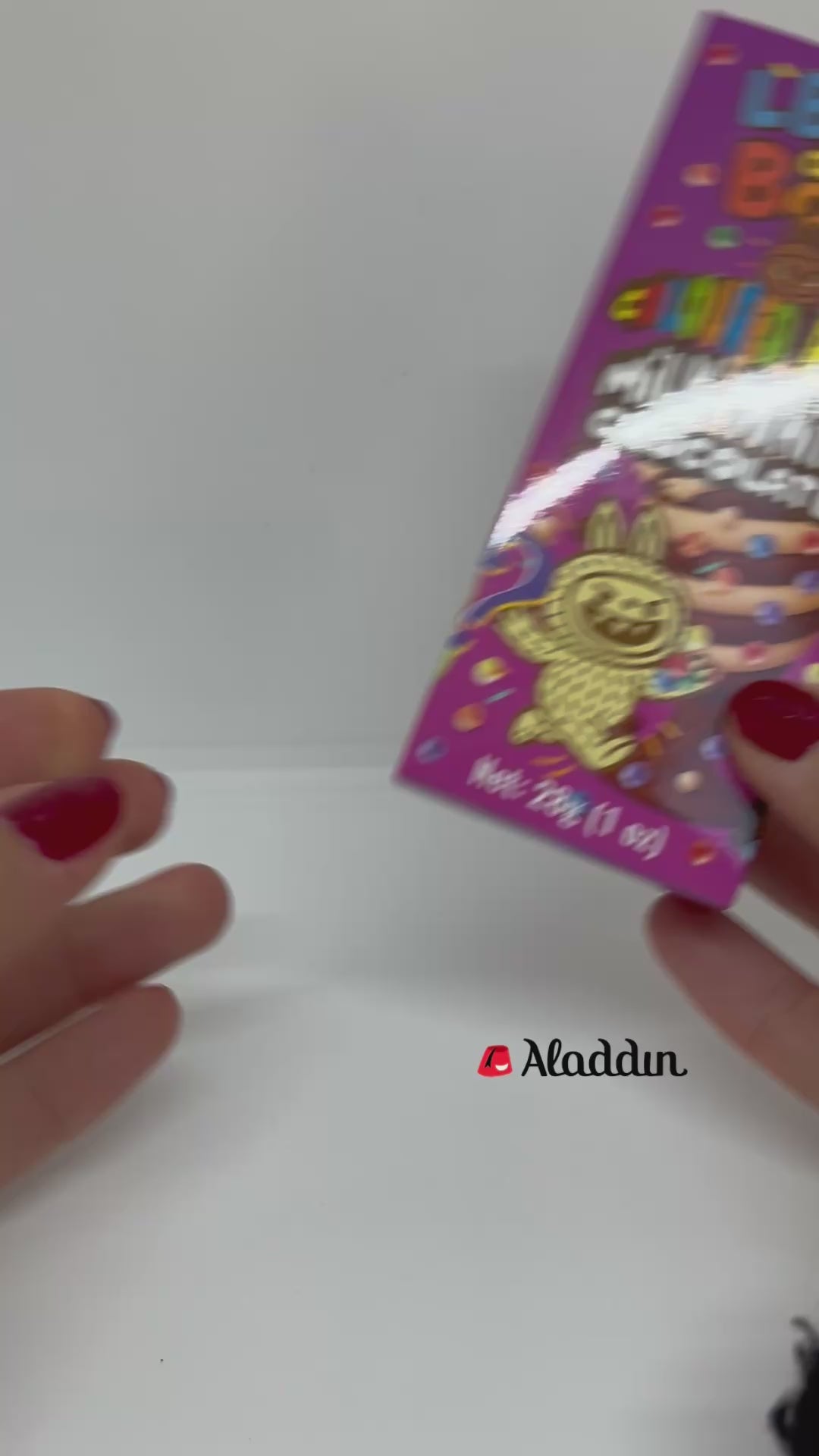 Vezir Lbumi de Boni Sammelbare Mystery Schokolade - Milch, Weiß & Bunte Bohnen - 28g