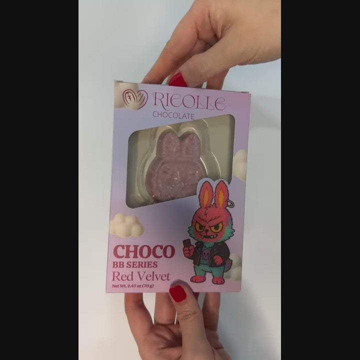 Ricolle Babbulu (BB) Serie Gourmet Roter Samt Riegel - 2.47oz (70g)