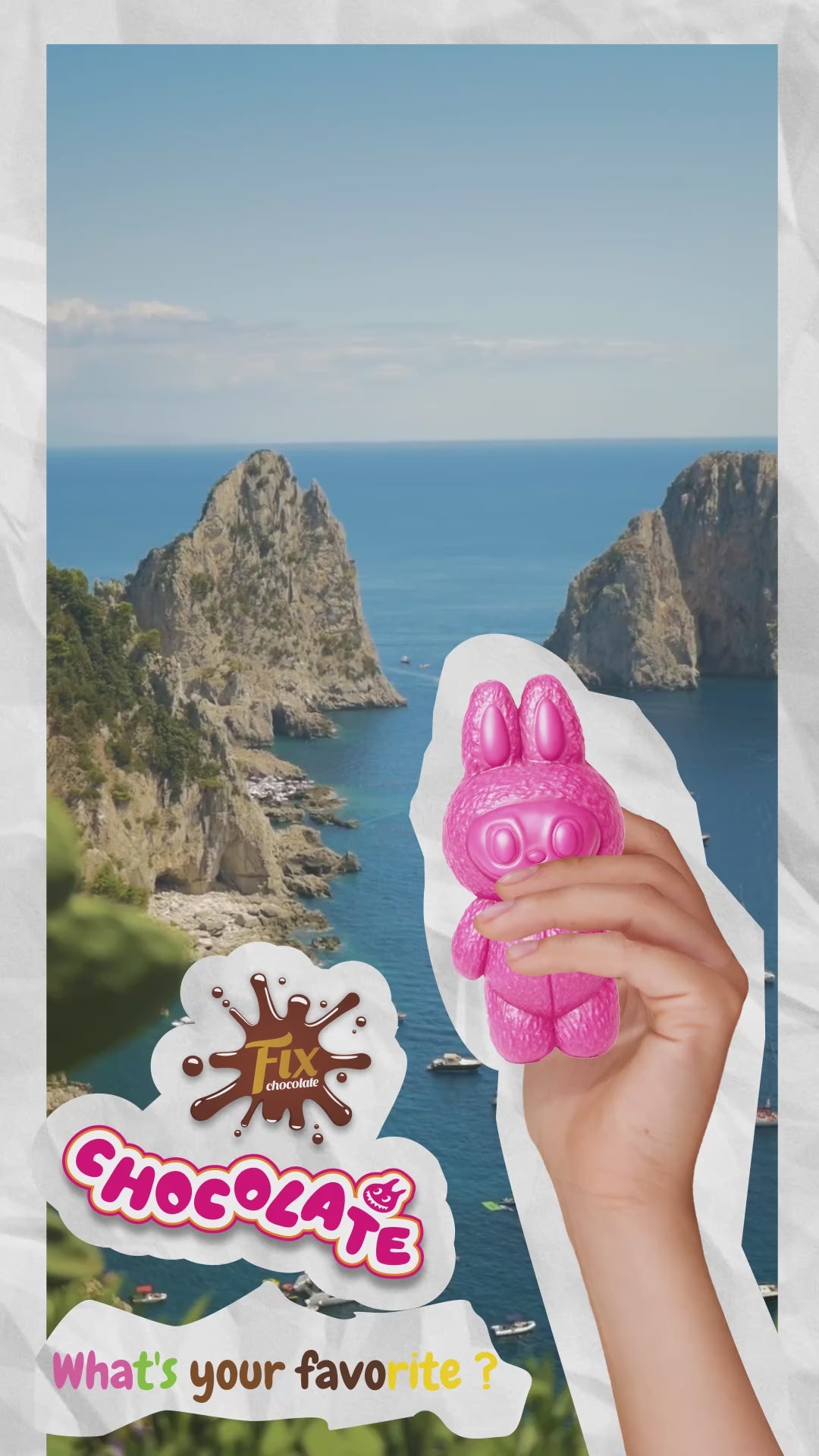 Fix Schokolade Limitierte Auflage Sammelbarer Geheimnis-Hase - Sortiert (60g-80g)