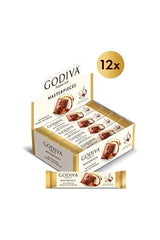 Ulker | Godiva Masterpieces Milk Chocolate Caramel Lion of Belgium 32g - TryAladdin