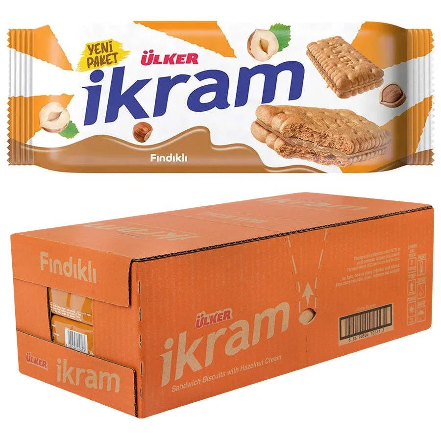 Ulker | Ikram Biscuits with Hazelnut Cream - TryAladdin